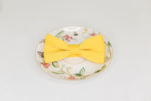 Load image into Gallery viewer, Yellow Bow Tie
