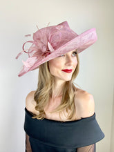 Load image into Gallery viewer, Pink Kentucky Derby Hat 