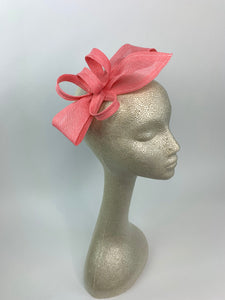 Pink Fascinator, Womens Tea Party Hat, Church Hat, Kentucky Derby Hat, Fancy Hat, Pink Hat, Tea Party Hat,wedding hat