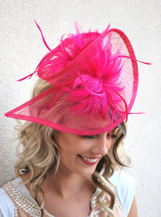 Pink Fascinator