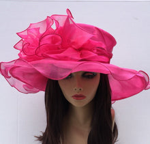 Load image into Gallery viewer, Pink Kentucky Derby Hat