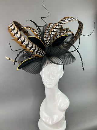 Black Kentucky Derby Hat