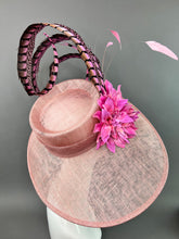 Load image into Gallery viewer, PINK ON PINK WIDE BRIM HAT