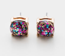 Load image into Gallery viewer, GOLD CONFETTI EARRINGS