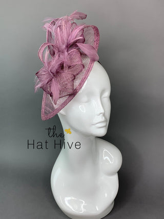 Lavender Purple Fascinator - The Kenni - The Hat Hive