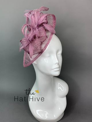 Lavender Purple Fascinator - The Kenni - The Hat Hive