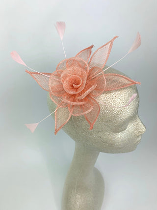 Light Pink Fascinator - The Hat Hive