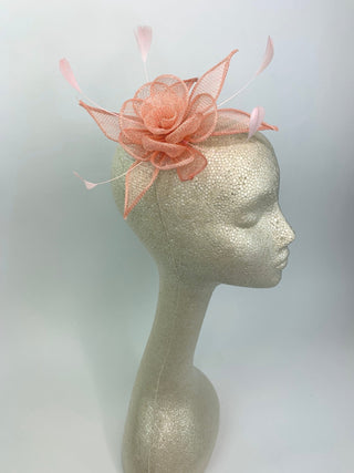 Light Pink Fascinator - The Hat Hive