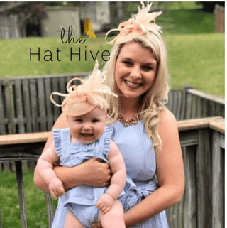 MINI HALEIGH TODDLER FASCINATOR - The Hat Hive