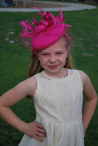 MINI MADELYN FASCINATOR - The Hat Hive