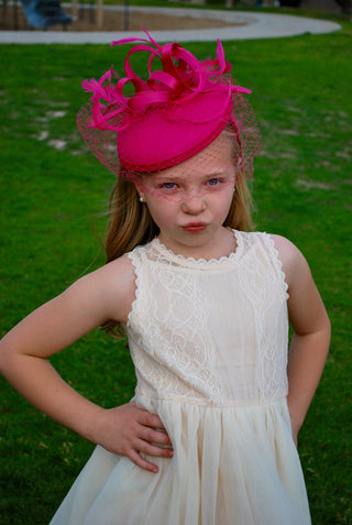 MINI MADELYN FASCINATOR - The Hat Hive