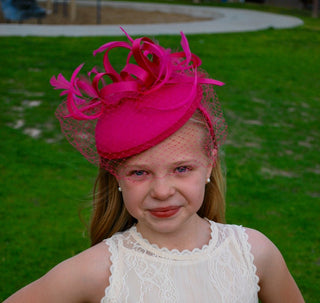 MINI MADELYN FASCINATOR - The Hat Hive