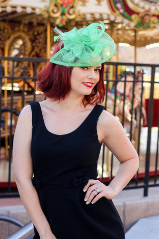 Mint Green Fascinator - The Hat Hive