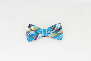 Multicolor Plaid Bow Tie - The Hat Hive