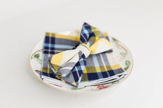 Multicolor Plaid Bow Tie - The Hat Hive