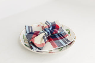 Multicolor Plaid Bow Tie - The Hat Hive