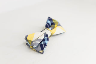 Multicolor Plaid Bow Tie - The Hat Hive