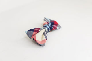 Multicolor Plaid Bow Tie - The Hat Hive