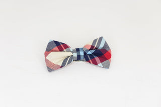 Multicolor Plaid Bow Tie - The Hat Hive