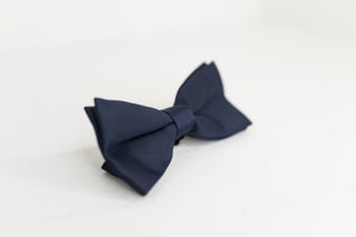 Navy Blue Bow Tie - The Hat Hive
