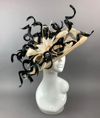 NUDE & BLACK CURL - The Hat Hive