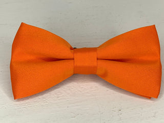 Orange Bow Tie - The Hat Hive