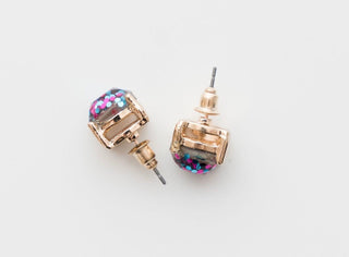 PINK CONFETTI EARRINGS - The Hat Hive