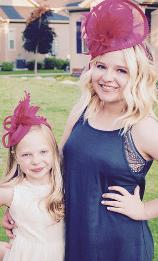 Pink Fascinator - The Hat Hive