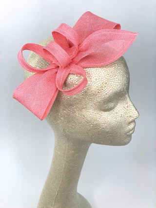 Pink Fascinator, Womens Tea Party Hat, Church Hat, Kentucky Derby Hat, Fancy Hat, Pink Hat, Tea Party Hat,wedding hat - The Hat Hive