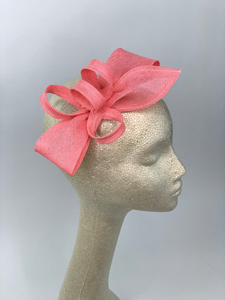 Pink Fascinator, Womens Tea Party Hat, Church Hat, Kentucky Derby Hat, Fancy Hat, Pink Hat, Tea Party Hat,wedding hat - The Hat Hive