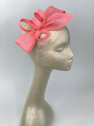 Pink Fascinator, Womens Tea Party Hat, Church Hat, Kentucky Derby Hat, Fancy Hat, Pink Hat, Tea Party Hat,wedding hat - The Hat Hive