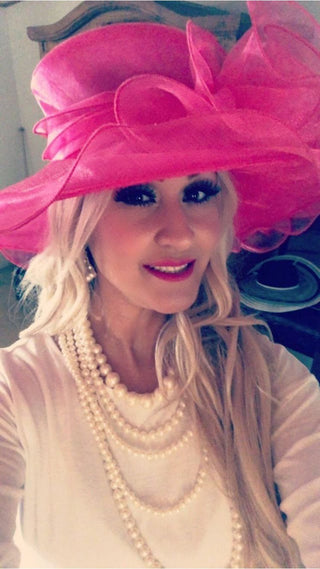 Pink Kentucky Derby Hat - The Hat Hive