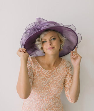 Purple Kentucky Derby Hat - The Hat Hive