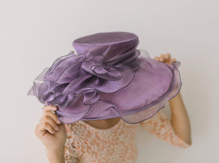 Purple Kentucky Derby Hat - The Hat Hive