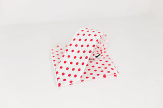 Red Polka Dot Tie - The Hat Hive