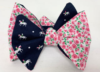 Reversible Derby Bow Tie - The Hat Hive