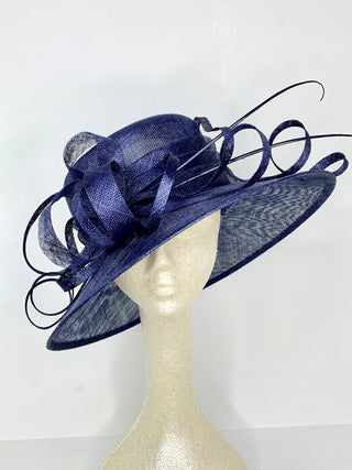 ROUND BRIM LOOPS & SPIKES DERBY HAT - The Hat Hive