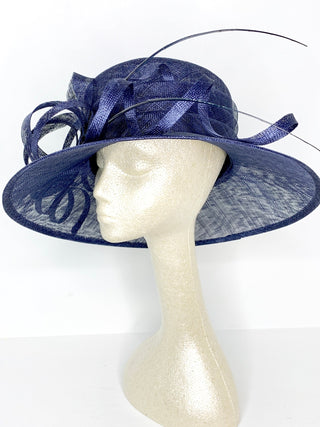 ROUND BRIM LOOPS & SPIKES DERBY HAT - The Hat Hive