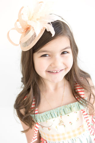 THE LITTLE HALEIGH FASCINATOR - The Hat Hive