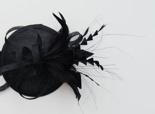 The Little Haleigh Ivory Fascinator - The Hat Hive