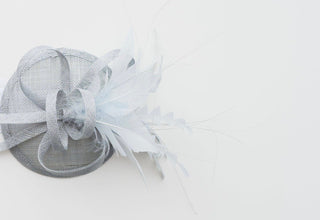 The Little Haleigh Ivory Fascinator - The Hat Hive