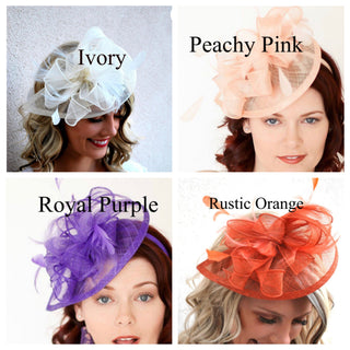 THE LITTLE KENNI FASCINATOR - The Hat Hive