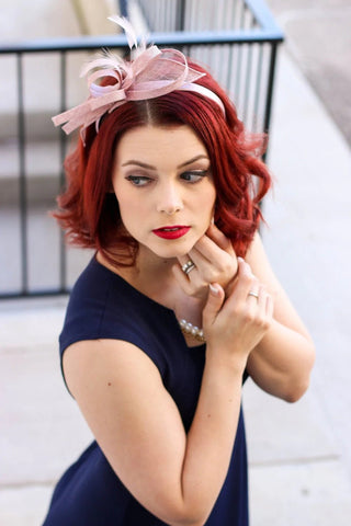 THE OLIVE RAYNE FASCINATOR - The Hat Hive