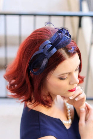 THE OLIVE RAYNE FASCINATOR - The Hat Hive