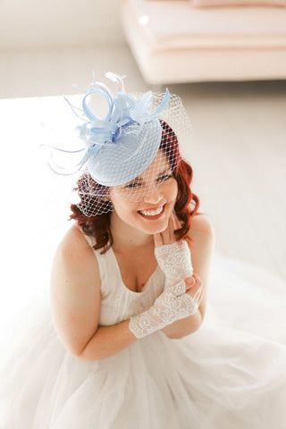 White Lace Gloves - The Hat Hive