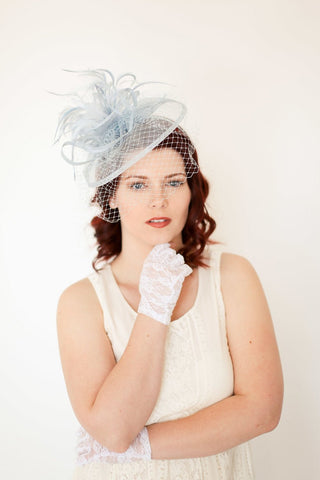 White Lace Gloves - The Hat Hive