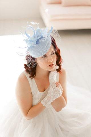 White Lace Gloves - The Hat Hive