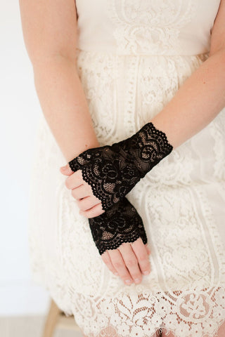 Women's Lace Gloves - The Hat Hive
