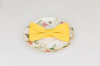 Yellow Bow Tie - The Hat Hive