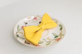 Yellow Bow Tie - The Hat Hive